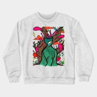 Open your mind Modern Japonism inspired Crewneck Sweatshirt